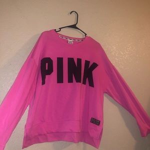 PINK long sleeve sweatshirt !!! 💗